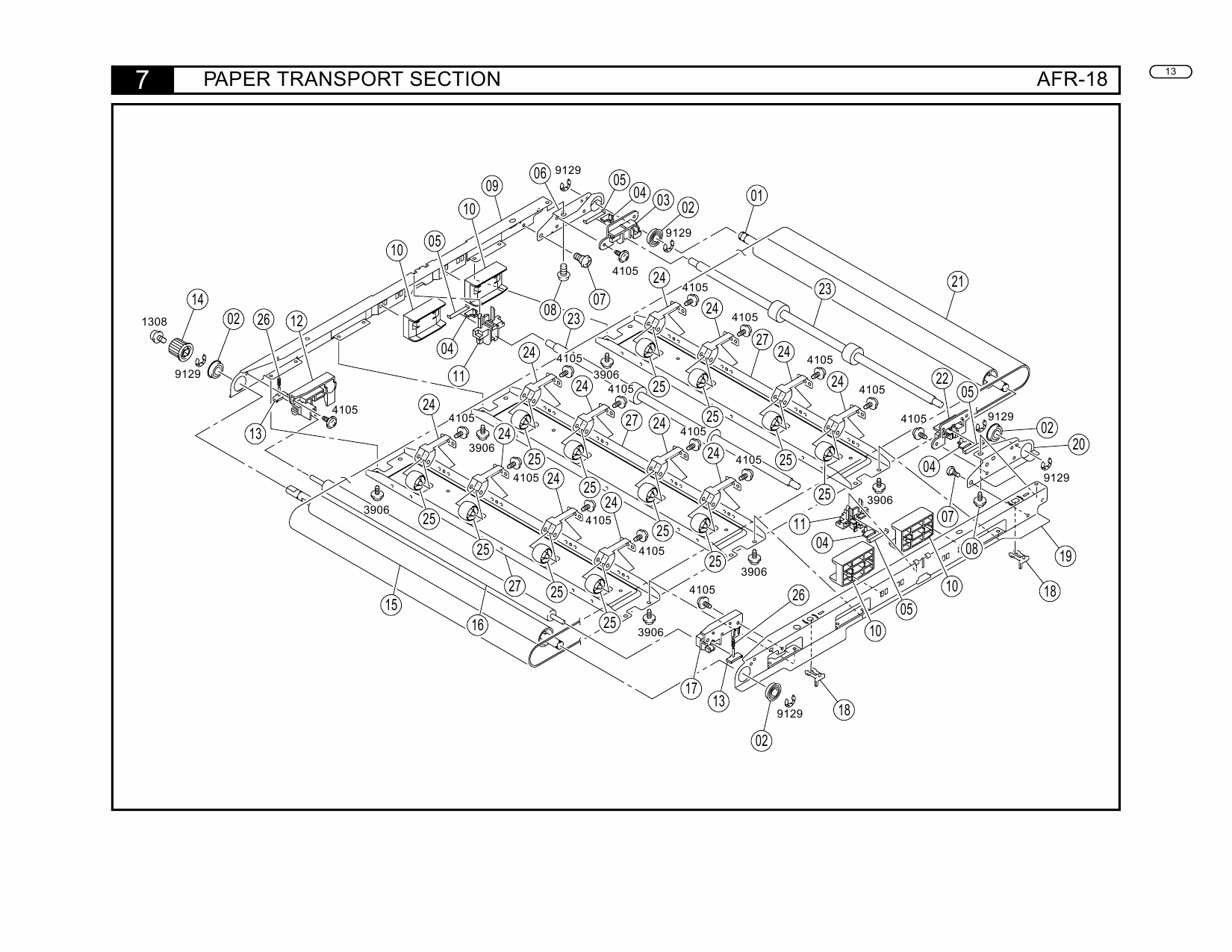 Konica-Minolta Options AFR-18 Parts Manual-2